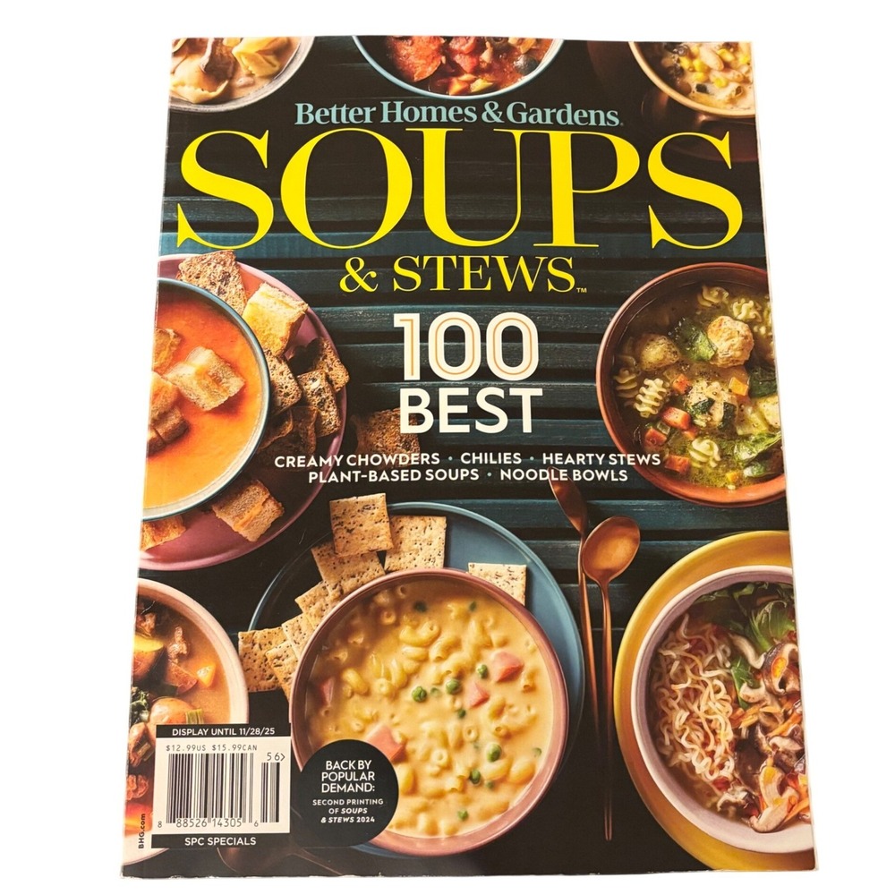 Better Homes & Gardens Soups & Stews 100 Best | 2024 Magazine